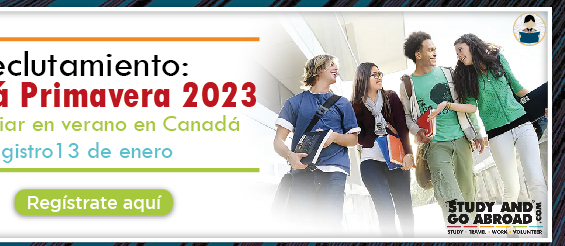 Feria educativa: 'International University and Student Travel Expo' - Canadá, primavera 2023 (Registro)